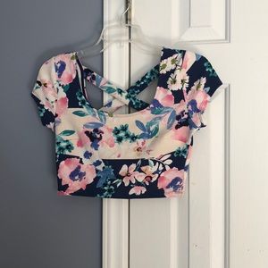 Floral Crop Top